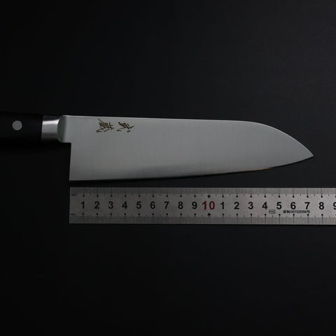 Santoku Molybdenum Polished Western Black Handle 175mm