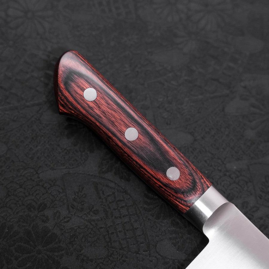 Santoku Molibdeno Pulido Mango Occidental de Caoba 180mm