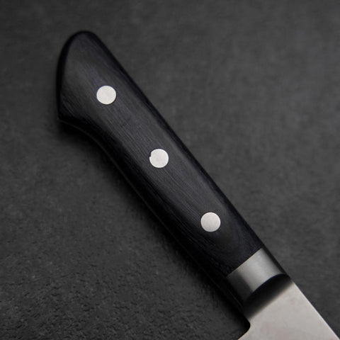Santoku Molybdenum Polished Western Purple Handle 180mm