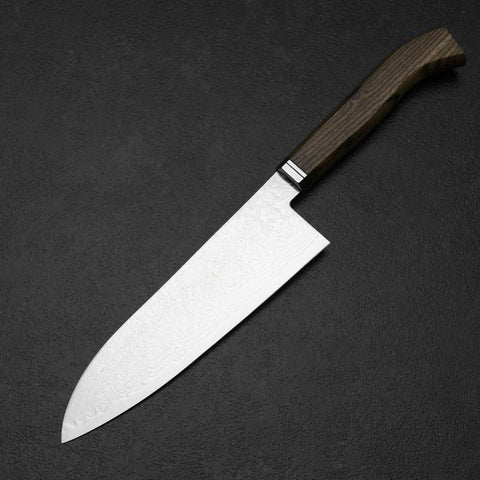 Santoku SG-2 Damascus Western Golden Ebony Handle 180mm