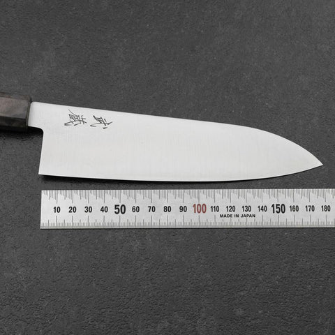 Santoku SG-2 Polished Maple Handle 180mm