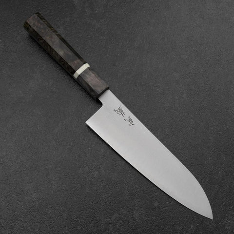 Santoku SG-2 Polished Maple Handle 180mm