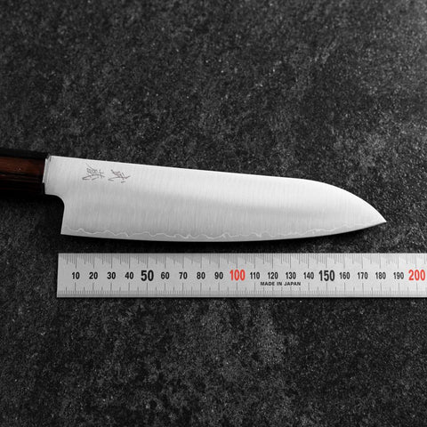Santoku SG-2 Polished Ovangkol Handle 180mm