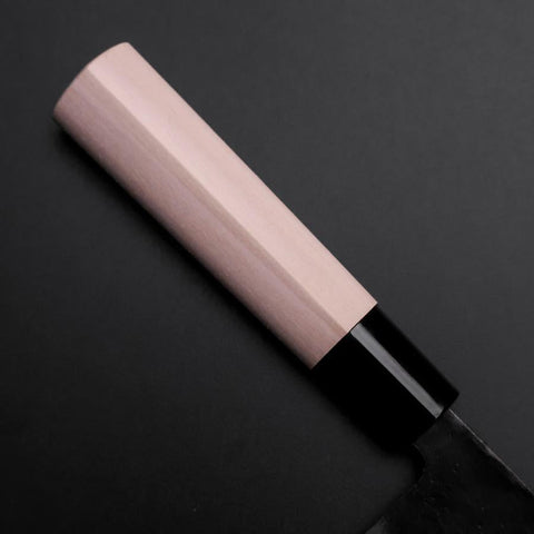 Santoku SK Steel Kurouchi Kurigata Magnolia Handle 165mm