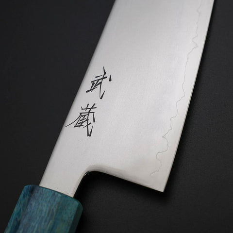 Santoku SLD Mirror Coral Shore Handle 170mm