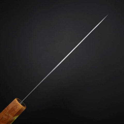 Santoku SLD Mirror Sunset Orange Handle 170mm