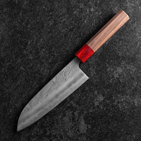 Santoku SLD Nashiji Washi Walnussholz Griff 165mm