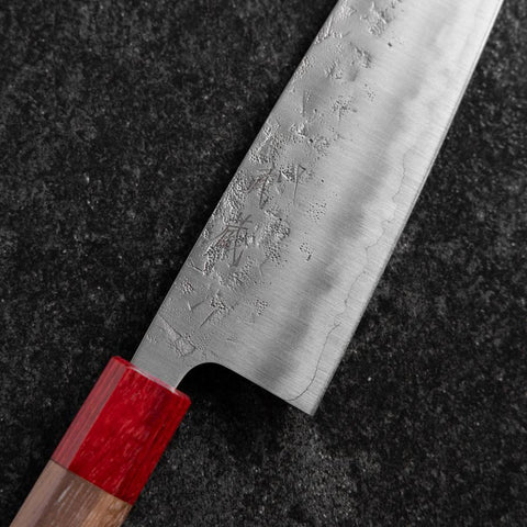 Santoku SLD Nashiji Washi Walnussholz Griff 165mm