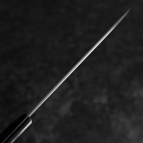 Santoku SLD Polished Western Black Handle 165mm (Tsuba Nashi)