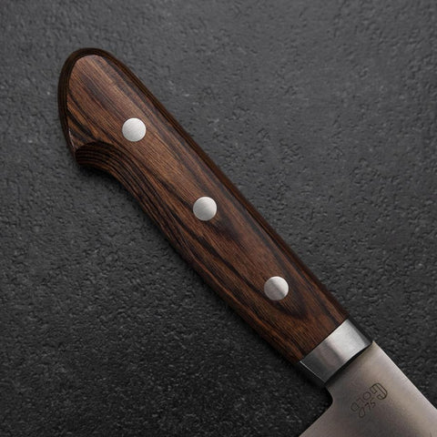 Santoku SLD Polished Western Mahogany Handle 165mm (6.5”)