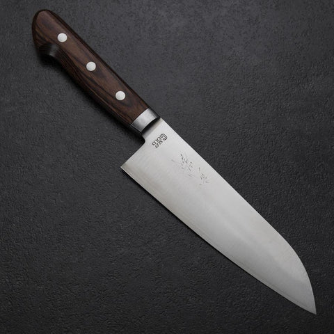 Santoku SLD Polished Western Mahogany Handle 165mm (6.5”)