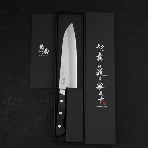 Santoku Sweden Stainless Steel Polished Western Handle 180mm