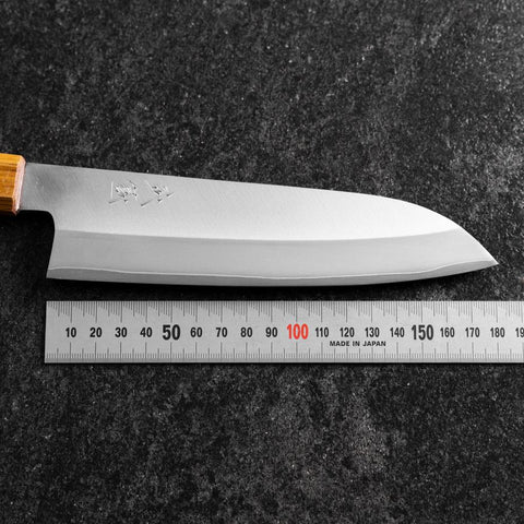 Santoku VG-1 Kasumi Oak Handle 180mm