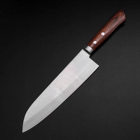 Santoku VG-1 Tsuchime Western Mahogany Handle 180mm