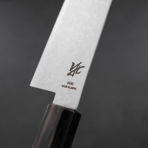 Santoku VG-10 Damascus Double Buffalo Capped Magnolia Handle 180mm