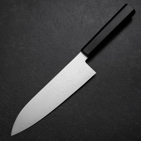 Santoku VG-10 Damascus Ebony Handle 180mm
