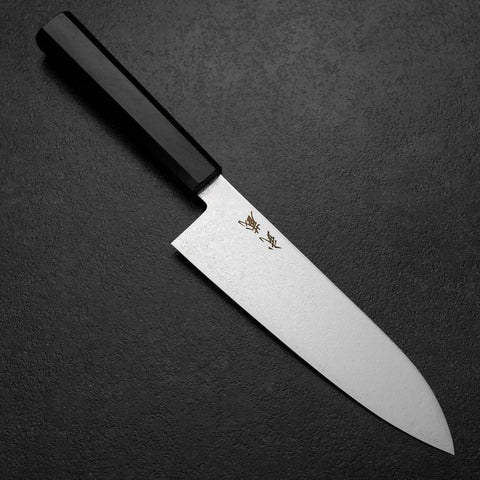 Santoku VG-10 Damascus Ebony Handle 180mm