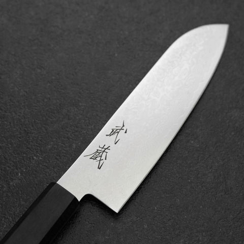 Santoku VG-10 Damascus Pakka Handle 130mm