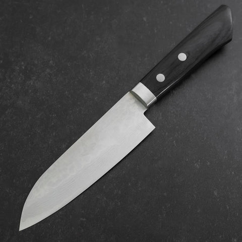 Santoku VG-10 Damascus Western Black Handle 135mm