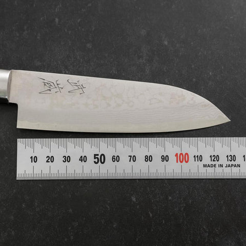 Santoku VG-10 Damascus Western Black Handle 135mm