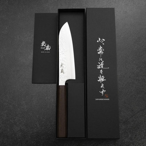 Santoku VG-10 Nashiji Wenge Handle 165mm