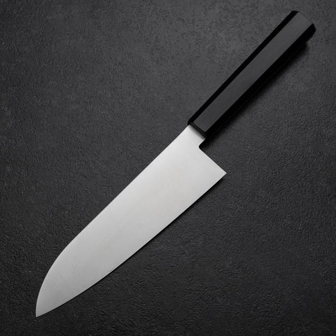 Santoku VG-10 Polished Ebony Handle 170mm