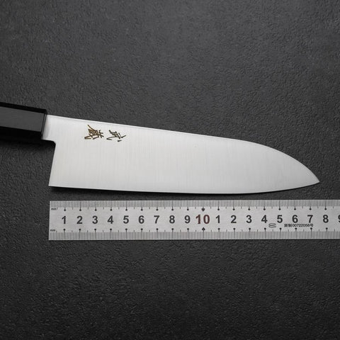 Santoku VG-10 Polished Ebony Handle 170mm