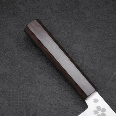 Santoku VG-10 Polished Sakura Ebony Handle 175mm