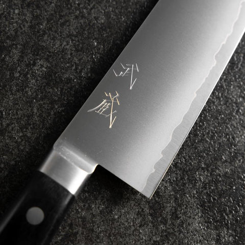 Santoku VG-10 Polished Western Black Handle 170mm