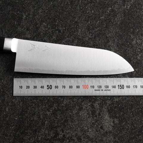 Santoku VG-10 Polished Western Black Handle 170mm