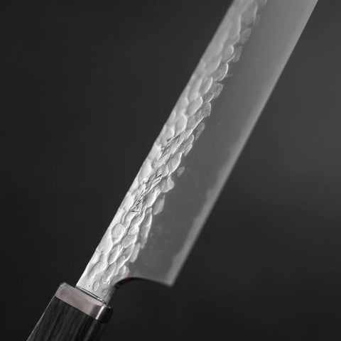 Santoku VG-10 Tsuchime Oval Charcoal Handle 165mm