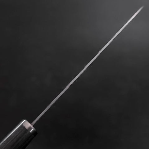 Santoku VG-10 Tsuchime Oval Charcoal Handle 165mm