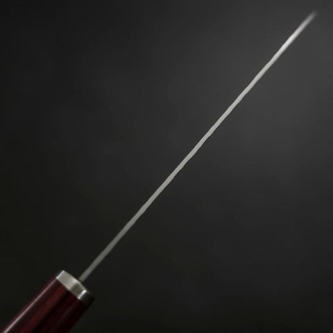 Santoku VG-10 Tsuchime Oval Red Handle 165mm