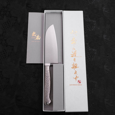 Santoku VG-5 Polished Western Handle 120mm