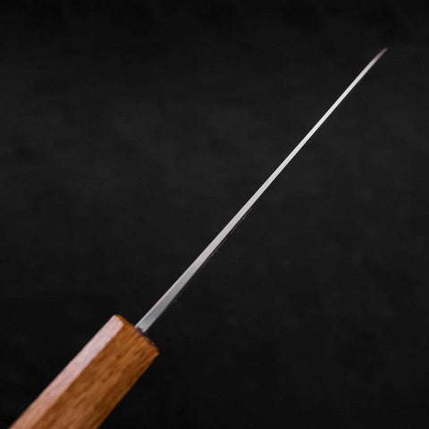 Santoku White Steel #1 Polished Oak Handle 165mm