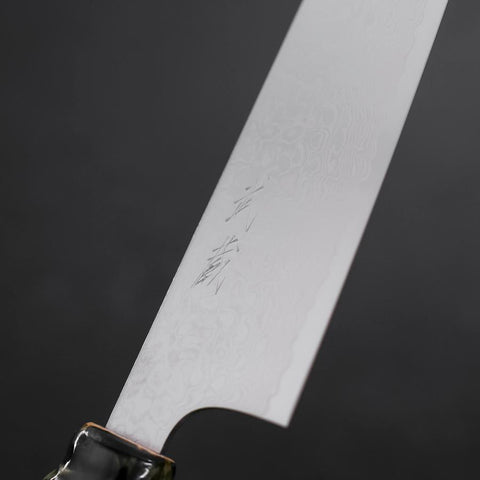 Santoku ZA-18 Damascus Ceramics Dragon Handle 180mm