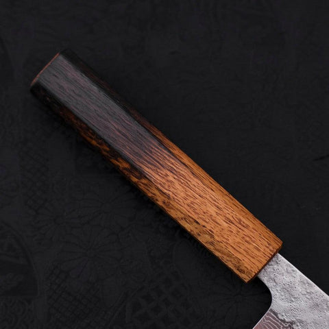 Sujihiki AUS-10 Nashiji Damascus Yaki Urushi Handle 240mm