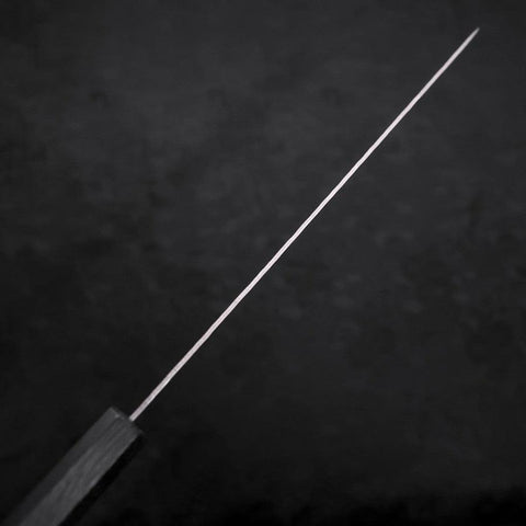 Sujihiki AUS-10 Tsuchime Damascus Dark Blue Urushi Handle 240mm