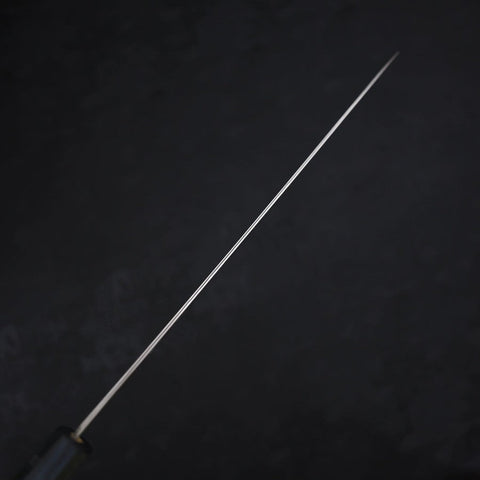 Sujihiki AUS-10 Wave Damascus Dark-Blue Urushi Handle 240mm