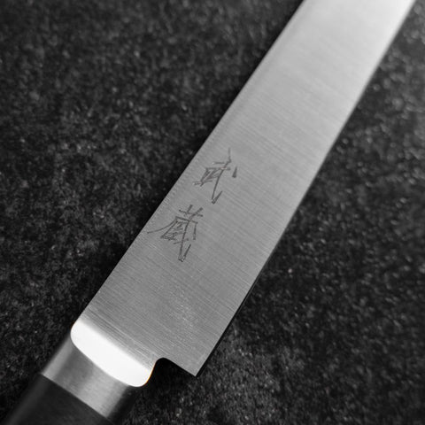 Sujihiki Molybdenum Polished Western Black Handle 210mm