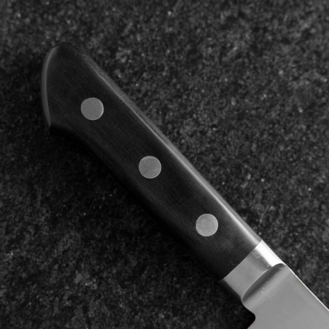 Sujihiki Molybdenum Polished Western Black Handle 210mm