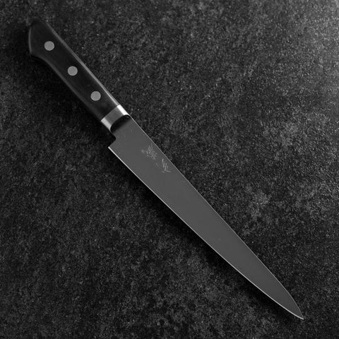 Sujihiki Molybdenum Polished Western Black Handle 210mm