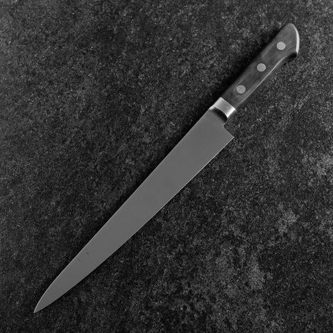 Sujihiki Molybdenum Polished Western Black Handle 250mm