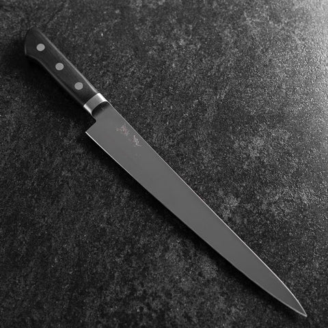 Sujihiki Molybdenum Polished Western Black Handle  270mm