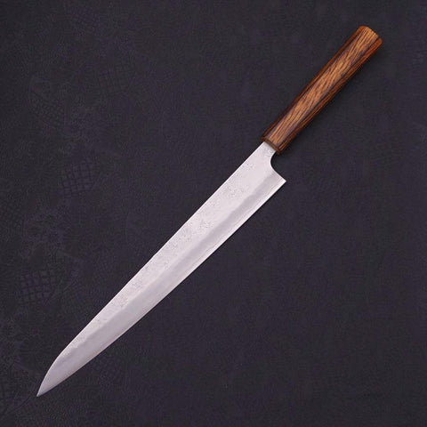 Sujihiki Silver Steel #3 Nashiji Sumi Urushi Handle 270mm