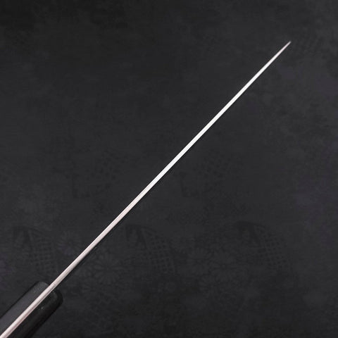 Sujihiki Silver Steel #3 Polished Western Black Handle 210mm