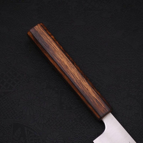 Sujihiki Stainless Clad Blue Super Polished Sumi Urushi Handle 270mm