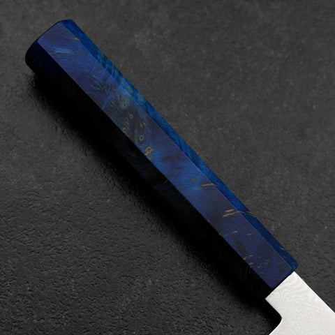 Sujihiki VG-10 Damascus Blue Birch Handle 240mm