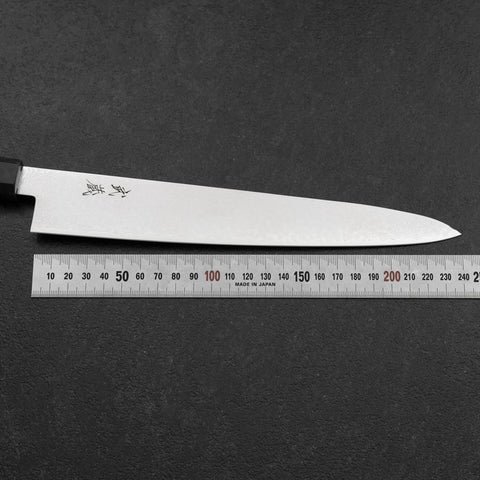 Sujihiki VG-10 Damascus Blue Birch Handle 240mm