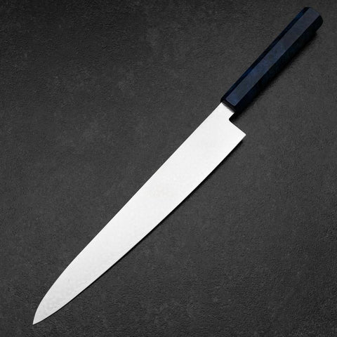 Sujihiki VG-10 Damascus Blue Birch Handle 270mm